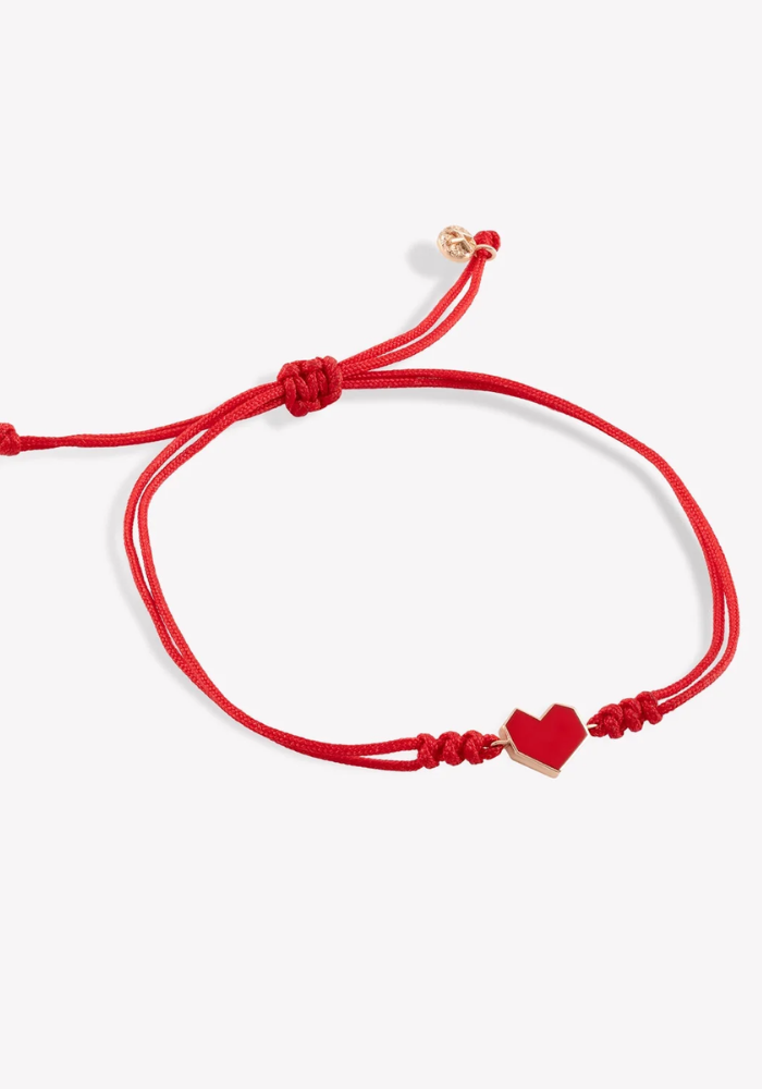 Bracelet Cherish Cordon Rouge - Kismet By Milka