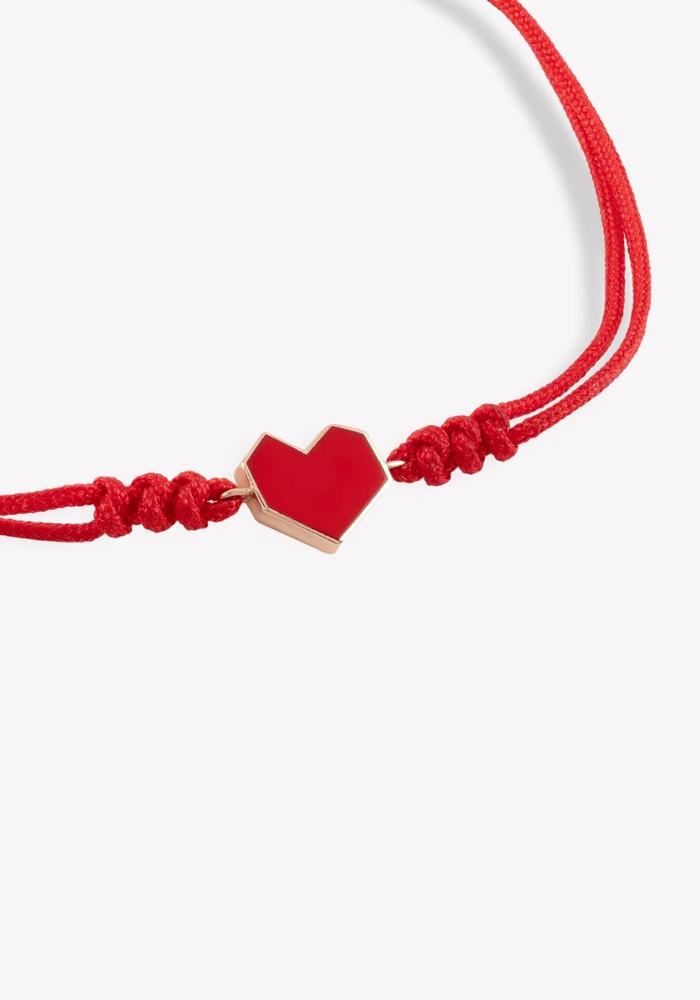 Bracelet Cherish Cordon Rouge - Kismet By Milka