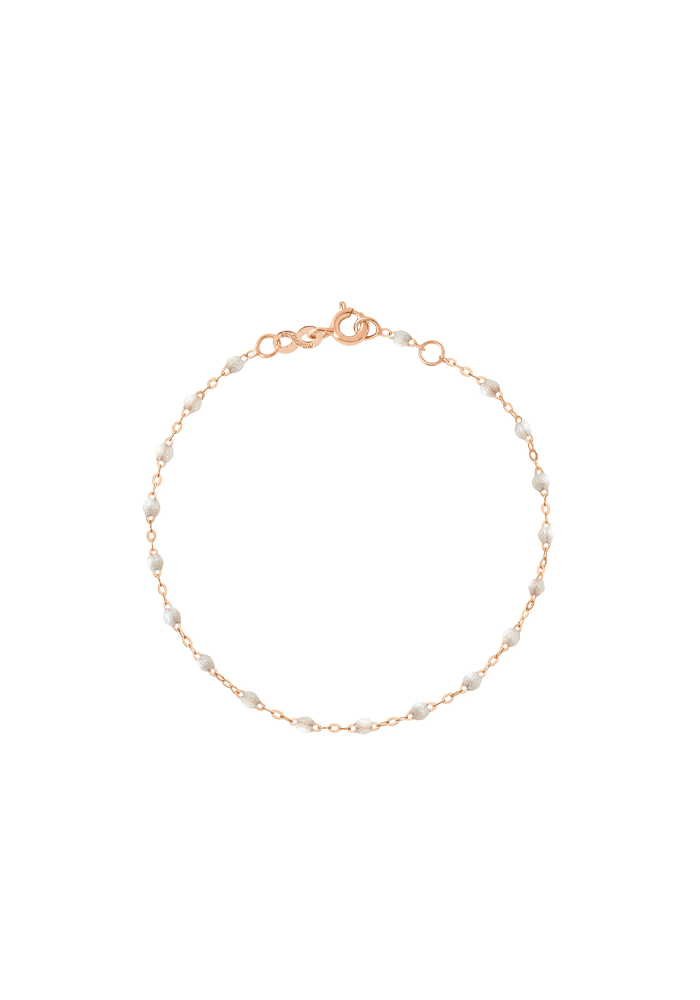 Bracelet Enfant Classique Gigi Or Rose Et Résines Opale 13cm - Gigi Clozeau