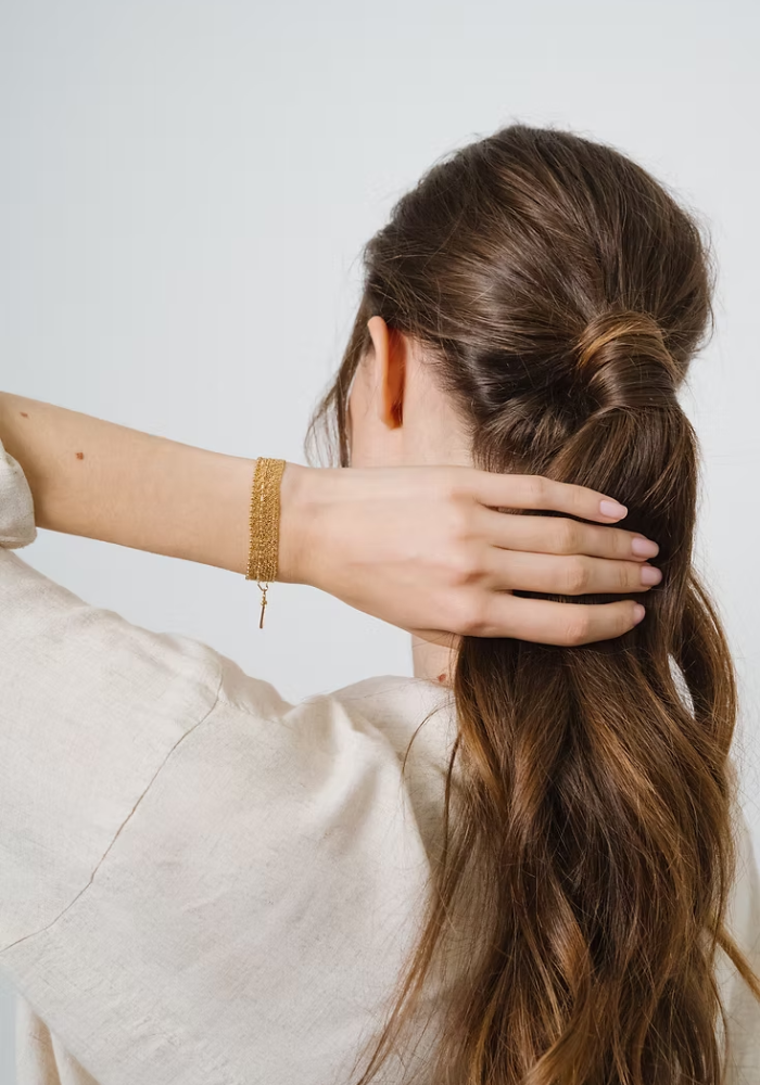 Bracelet Nora Gold - Semi Lunaire