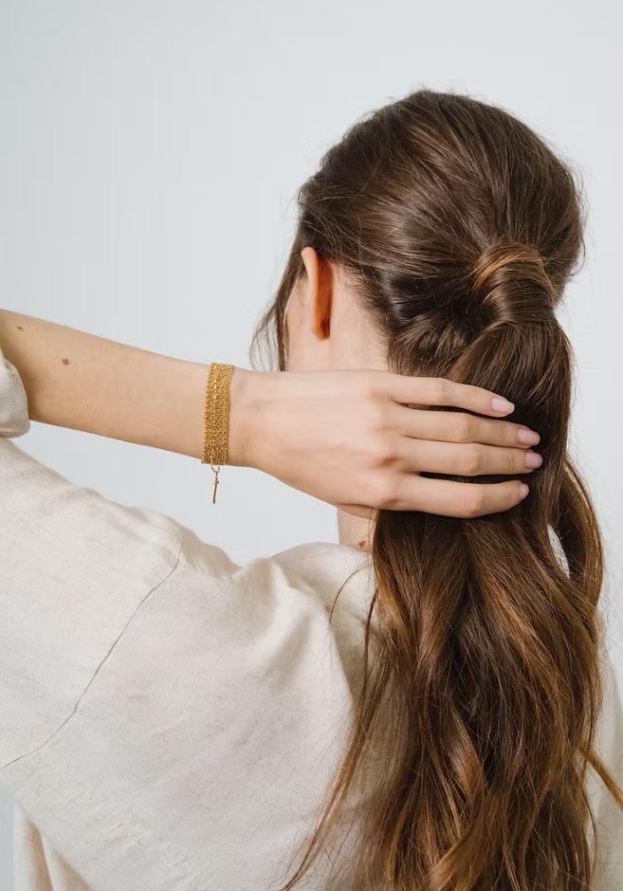Bracelet Nora Gold - Semi Lunaire