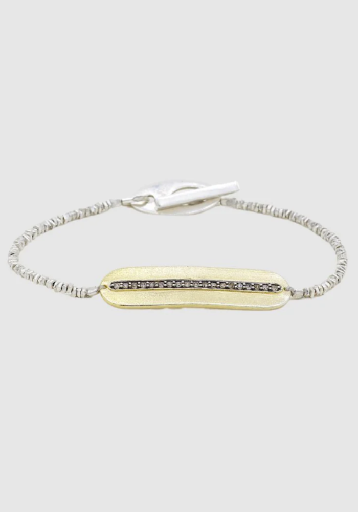 Bracelet Saphale Plaqué Or - Baya Creation Paris