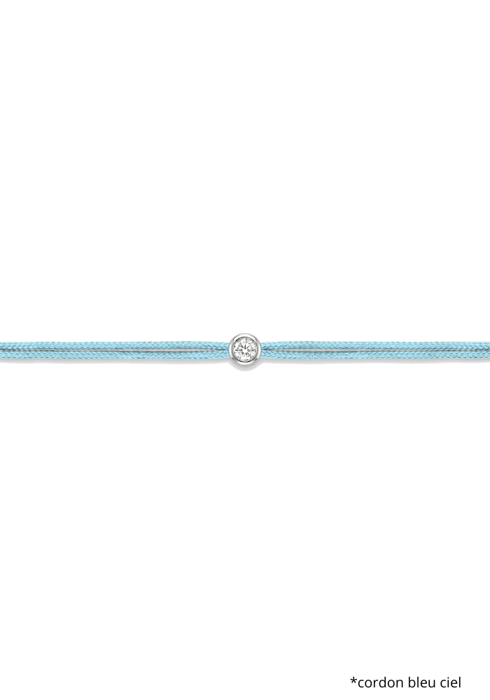 Bracelet The Cuty 0.10ct Argenté - Sélectionné par Blush