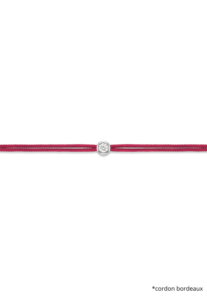 Bracelet The Cuty 0.10ct Argenté - Sélectionné par Blush