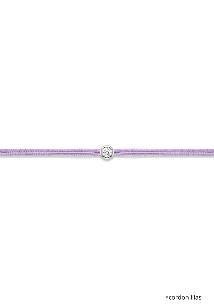 Bracelet The Cuty 0.10ct Argenté - Sélectionné par Blush