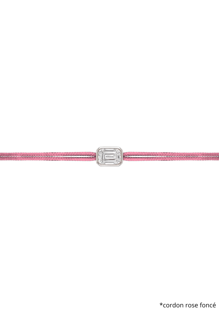 Bracelet The Shapy Shine Argenté Émeraude - Love Lab