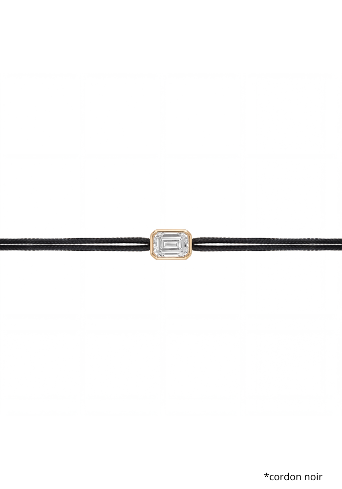 Bracelet The Shapy Shine Doré Émeraude 0.30ct - Love Lab