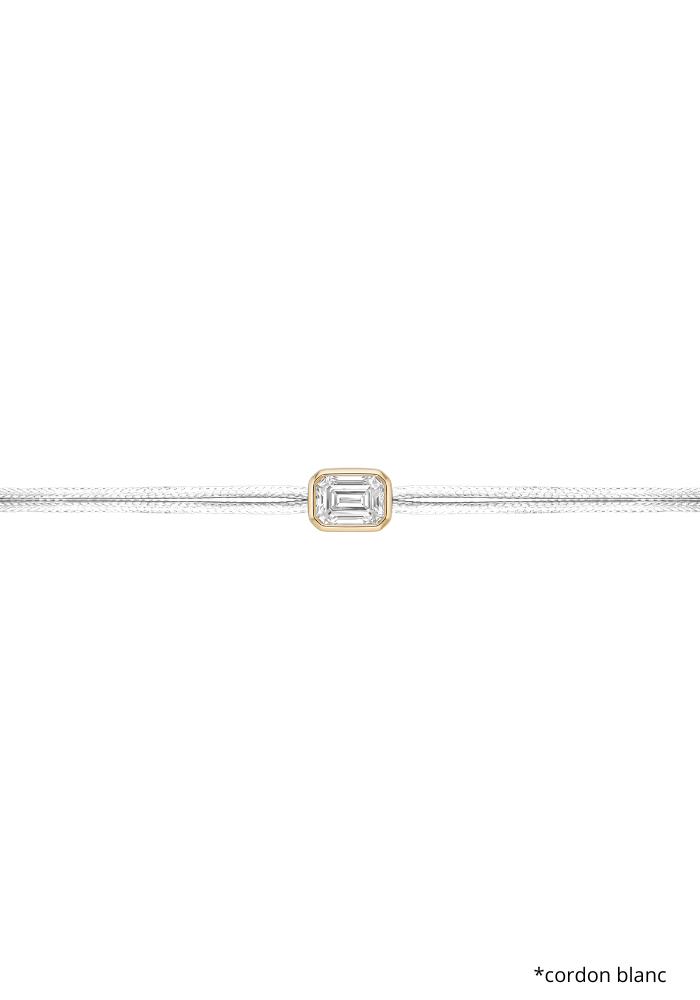 Bracelet The Shapy Shine Doré Émeraude 0.30ct - Love Lab