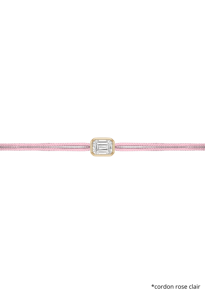 Bracelet The Shapy Shine Doré Émeraude - Love Lab