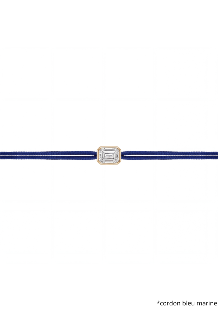 Bracelet The Shapy Shine Doré Émeraude 0.30ct - Love Lab