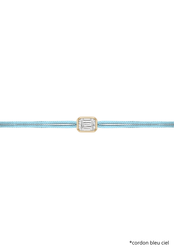 Bracelet The Shapy Shine Doré Émeraude - Love Lab