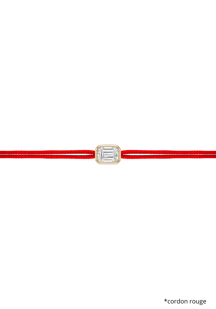 Bracelet The Shapy Shine Doré Émeraude 0.30ct - Love Lab