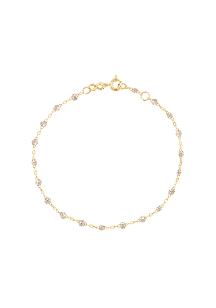 Bracelet Classique Gigi Or Jaune Et Résines Sparkle 15cm - Gigi Clozeau