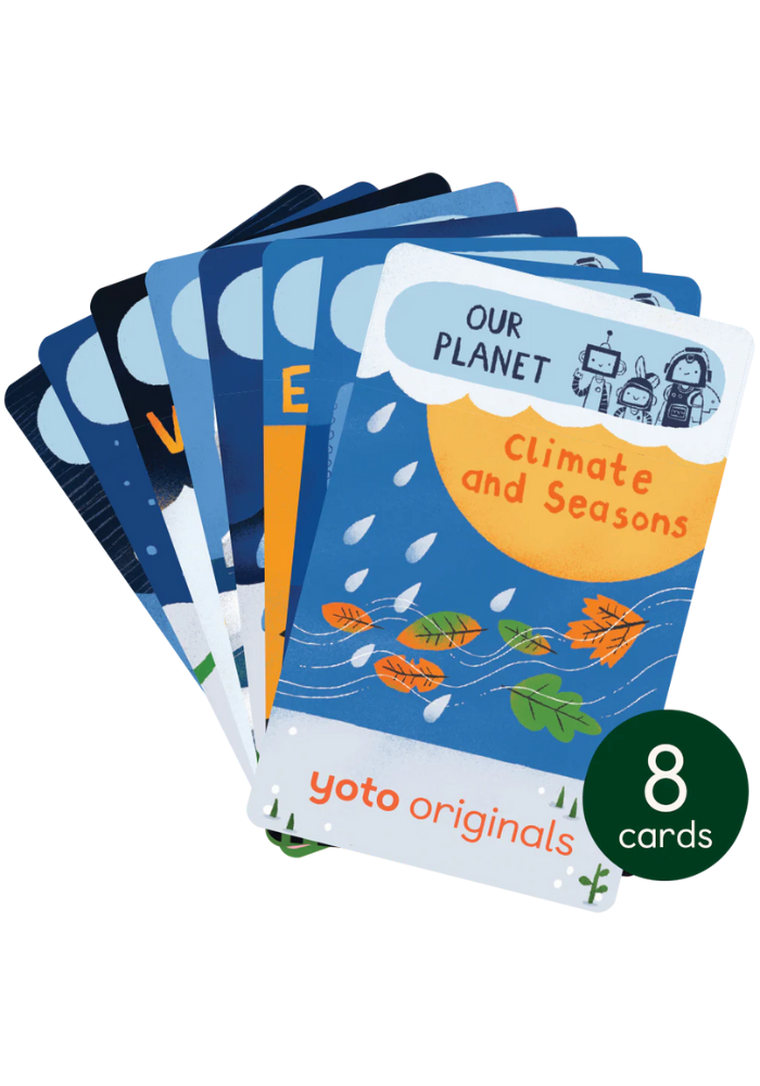 8 Cartes Audio Brainbots Our Planet - Yoto