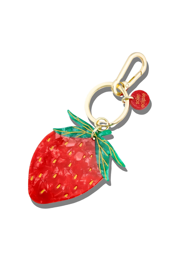 Bijou De Sac Motif Fraise - Solar Eclipse