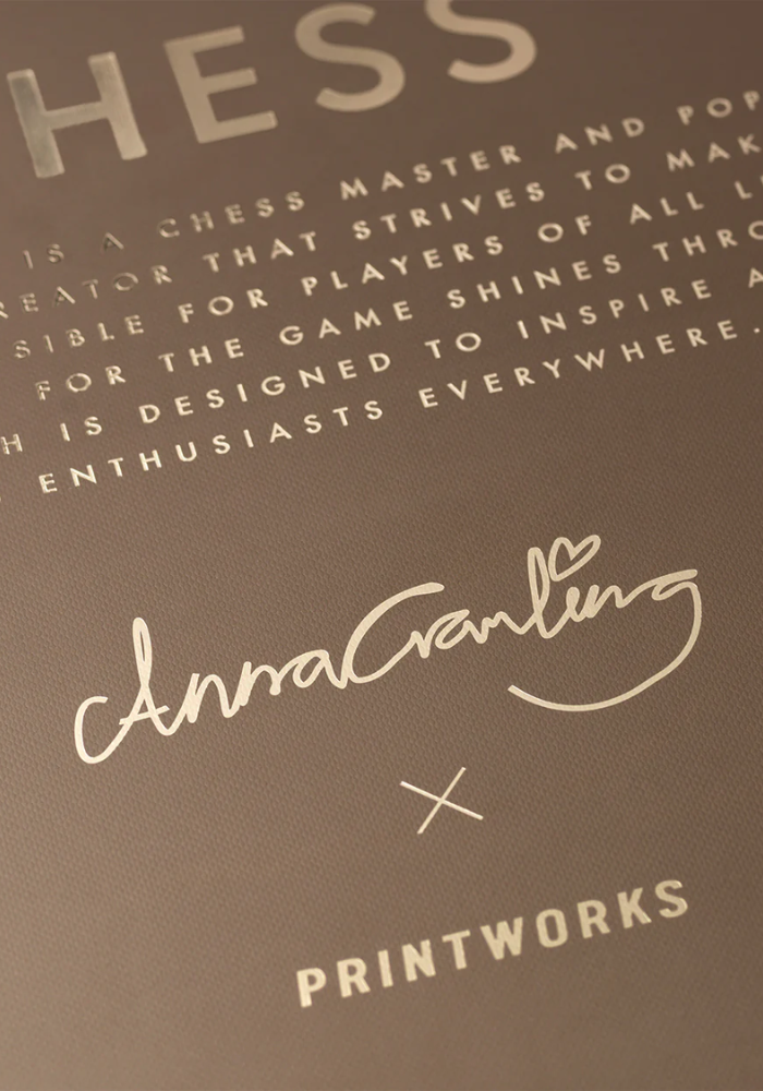 Jeu D'Échec Chess Anna Cramling Edition - Printworks