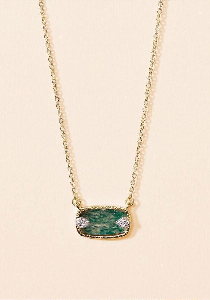 Collier Sangha Aventurine - Be Maad