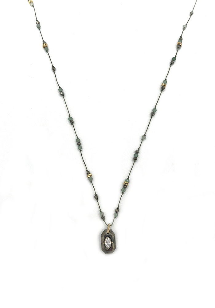 Collier Inside Pyrite - Hanka Ïn