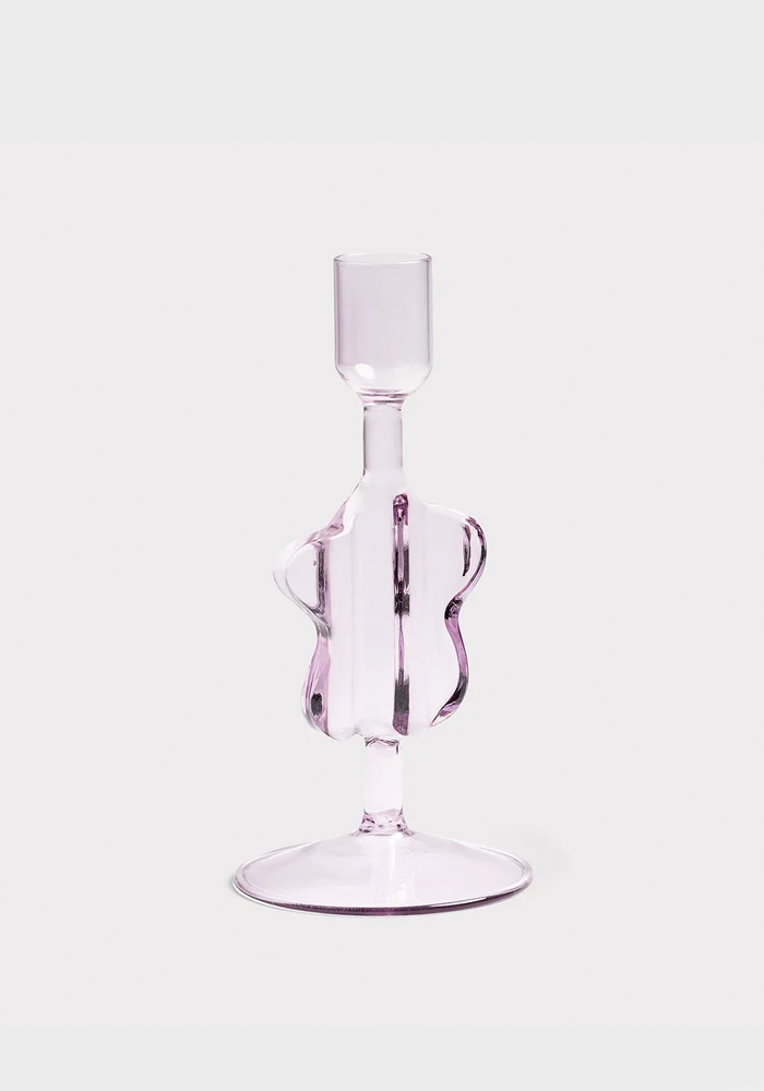 Bougeoir Puddle Lilas - &klevering