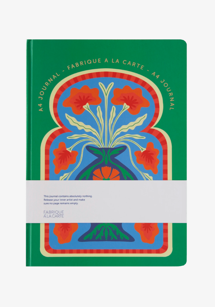 Carnet A4 Fabrique Sketchbook Flower - A-Journal