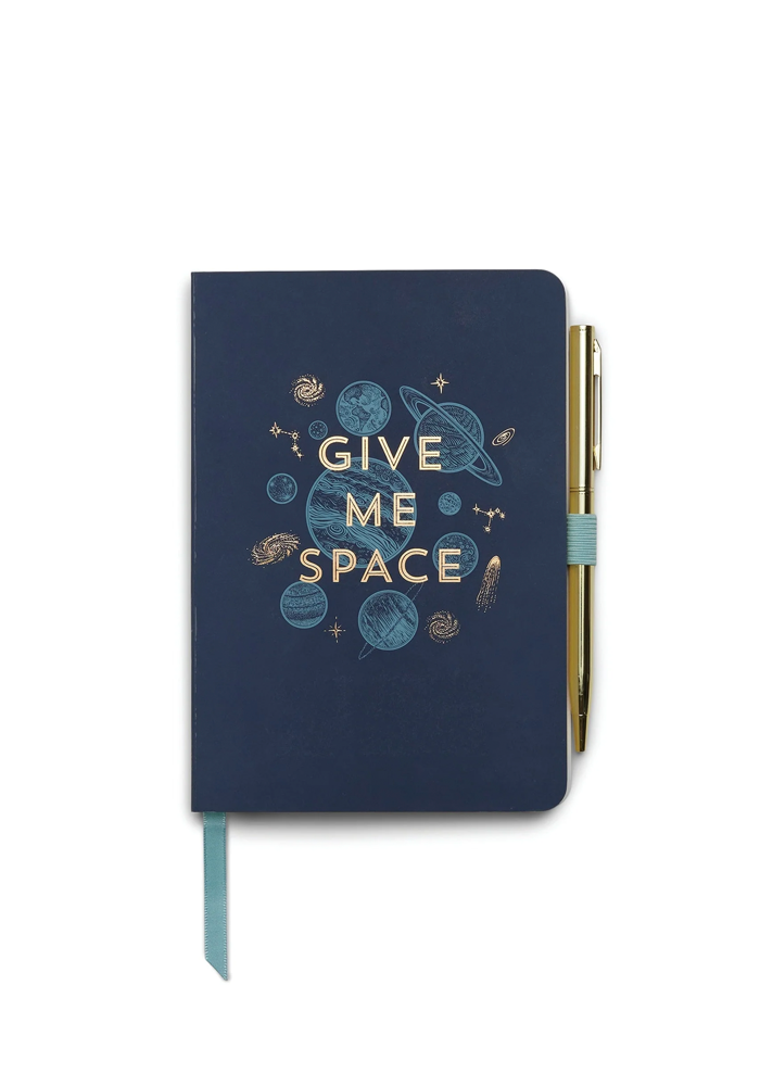 Carnet Give Me Space Bleu - Blush Sélection Décoration