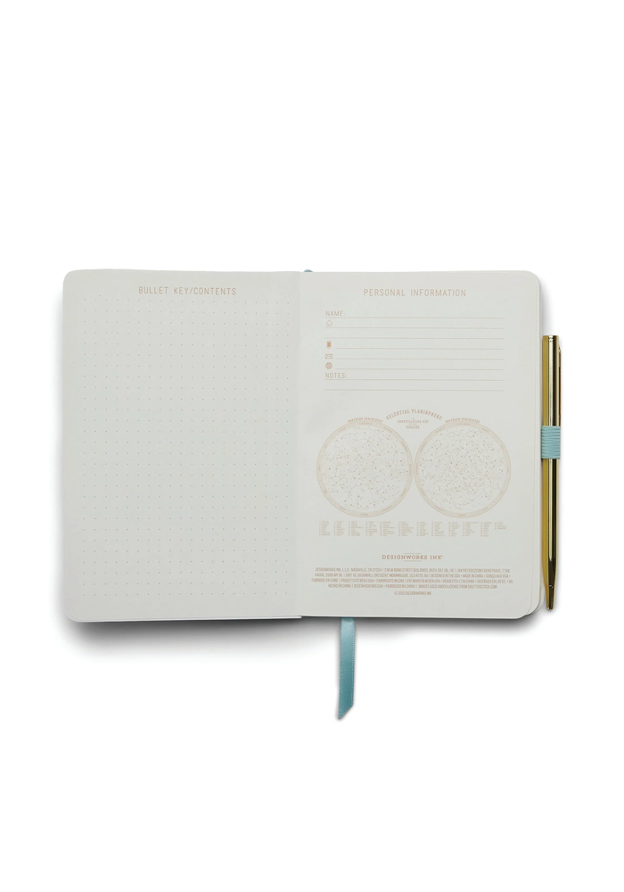 Carnet Give Me Space Bleu - Blush Sélection Décoration