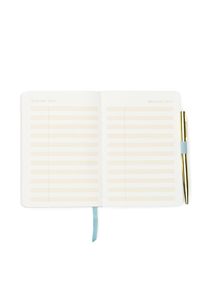 Carnet Give Me Space Bleu - Blush Sélection Décoration