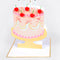 Carte Anniversaire En Gâteau Avec Des Pompons