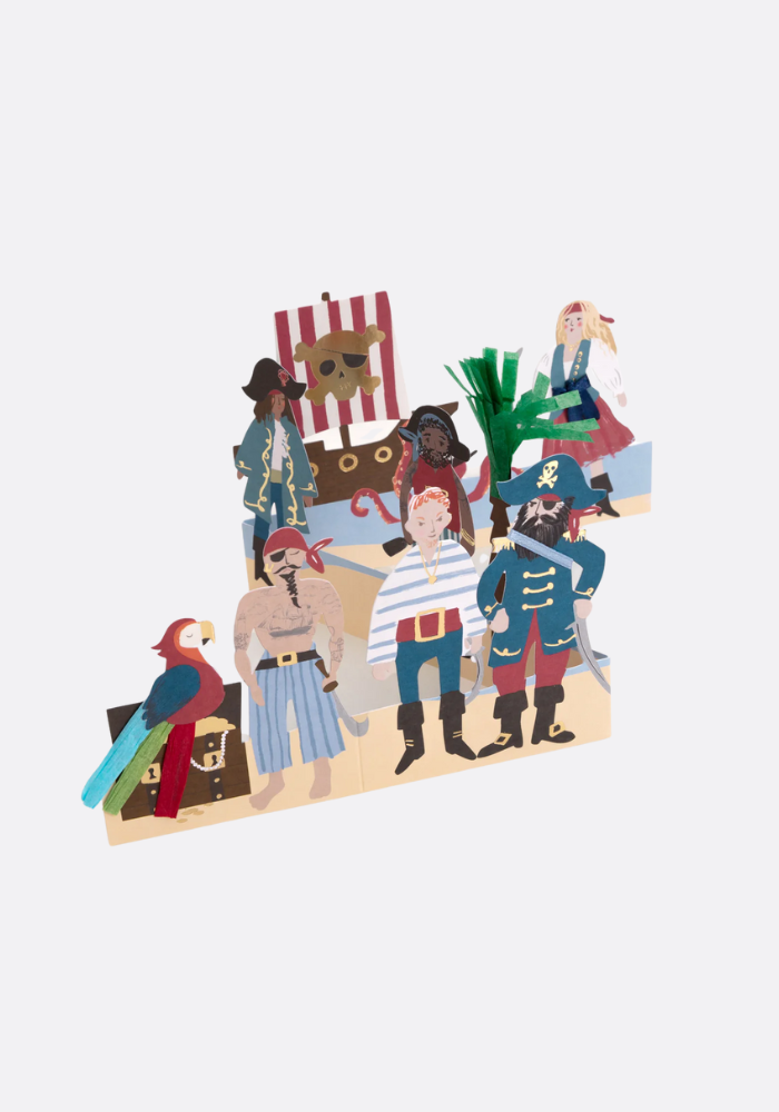 Carte En Accordéon Pirates - Meri Meri