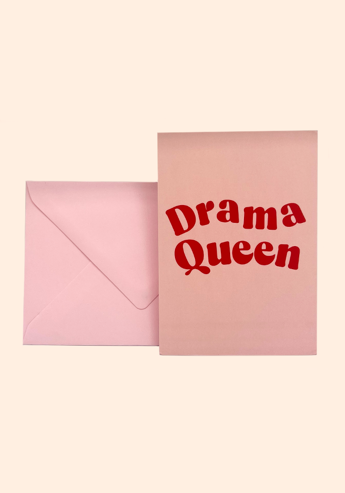 Carte Drama Queen - Blush