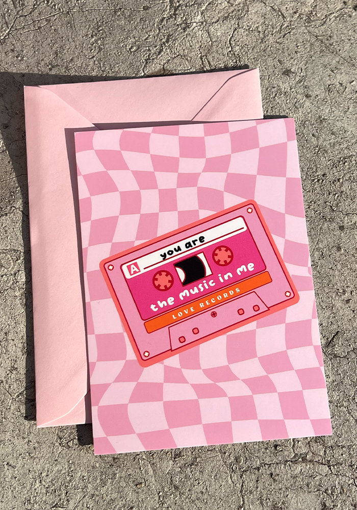 Carte You Are The Music In Me - Blush