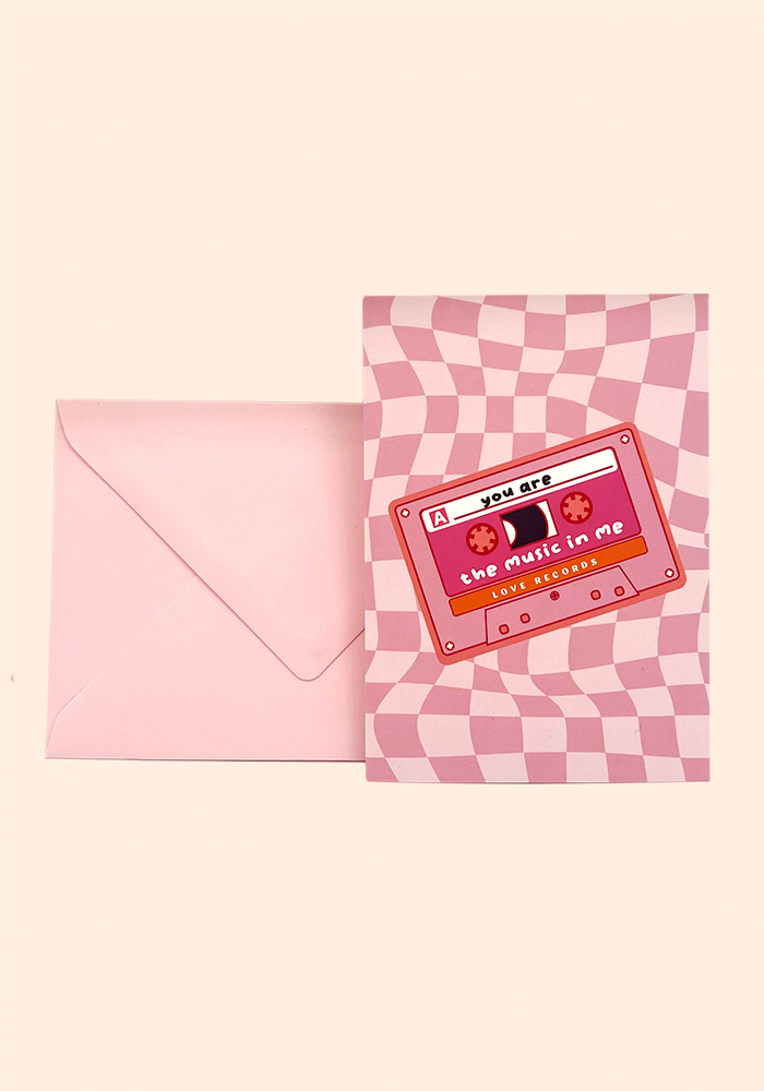 Carte You Are The Music In Me - Blush