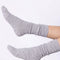 Chaussettes Cachemire Gris Chiné Clair