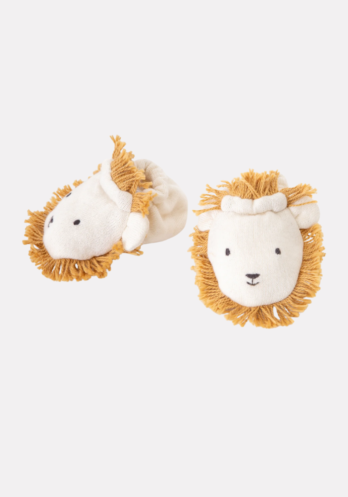 Chaussons Pour Bébé Lion 0/6 Mois - Meri Meri