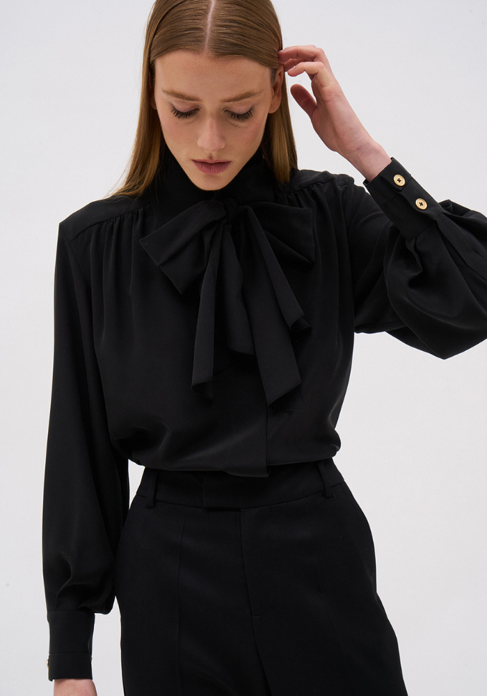 Chemise Charlie Noire - DMN Paris