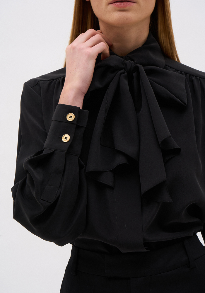 Chemise Charlie Noire - DMN Paris