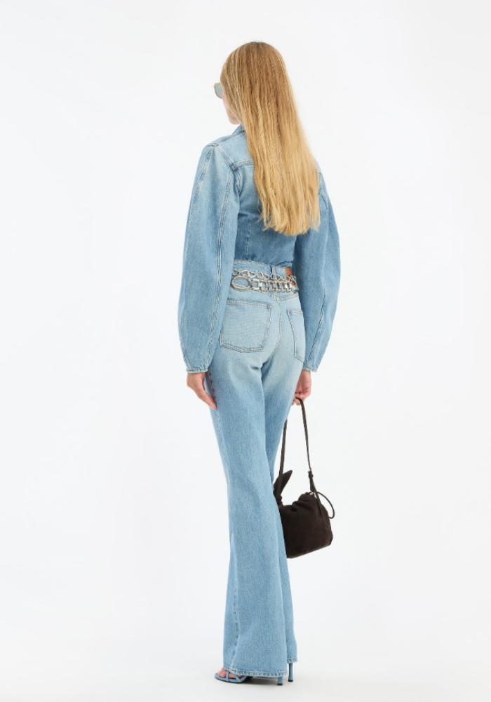 Chemise Denim Fitted Light Blue Denim - Rotate