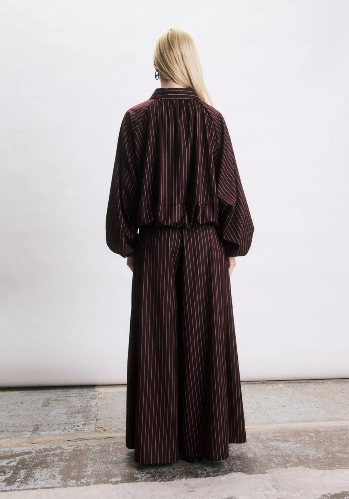 Chemise Omar Bordeaux