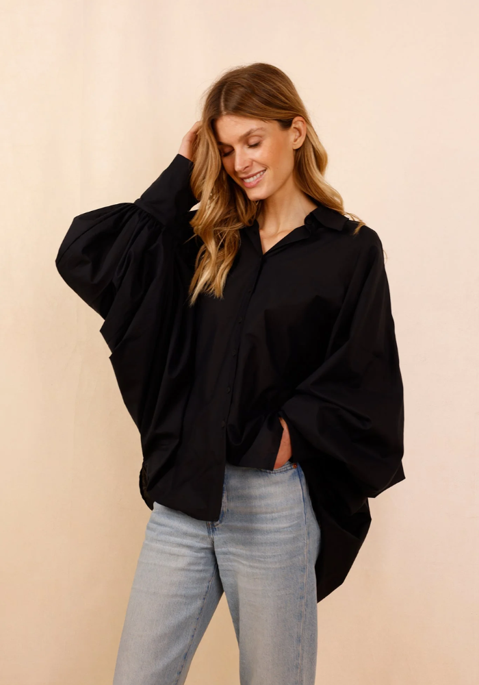 Chemise Satchi Noir - Sélectionné par Blush