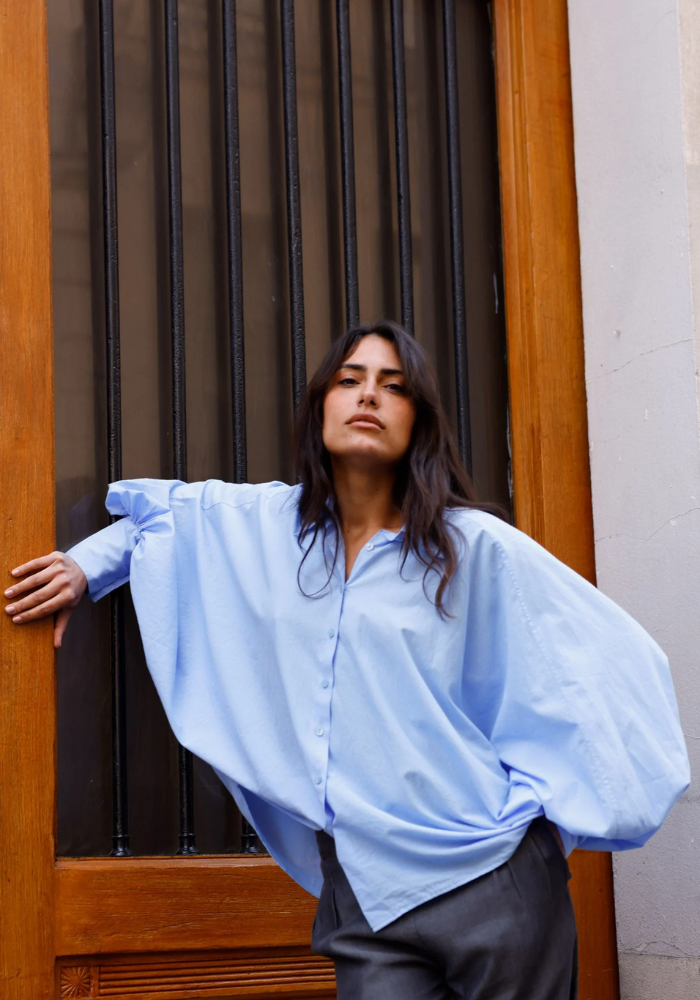 Chemise Satchi Bleu Clair - Sélectionné par Blush