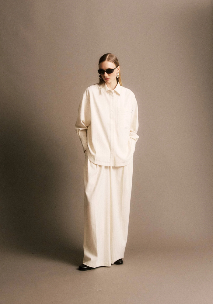 Chemise Yvan Crème - Jiji Studio