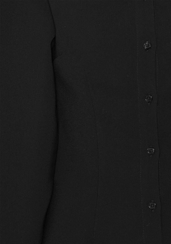 Chemise Suiting Fitted Noire - Rotate