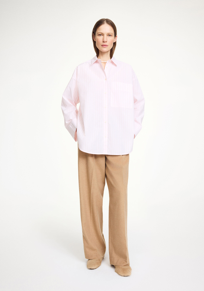 Chemise Derris Chalk Pink Stripe - By Malene Birger
