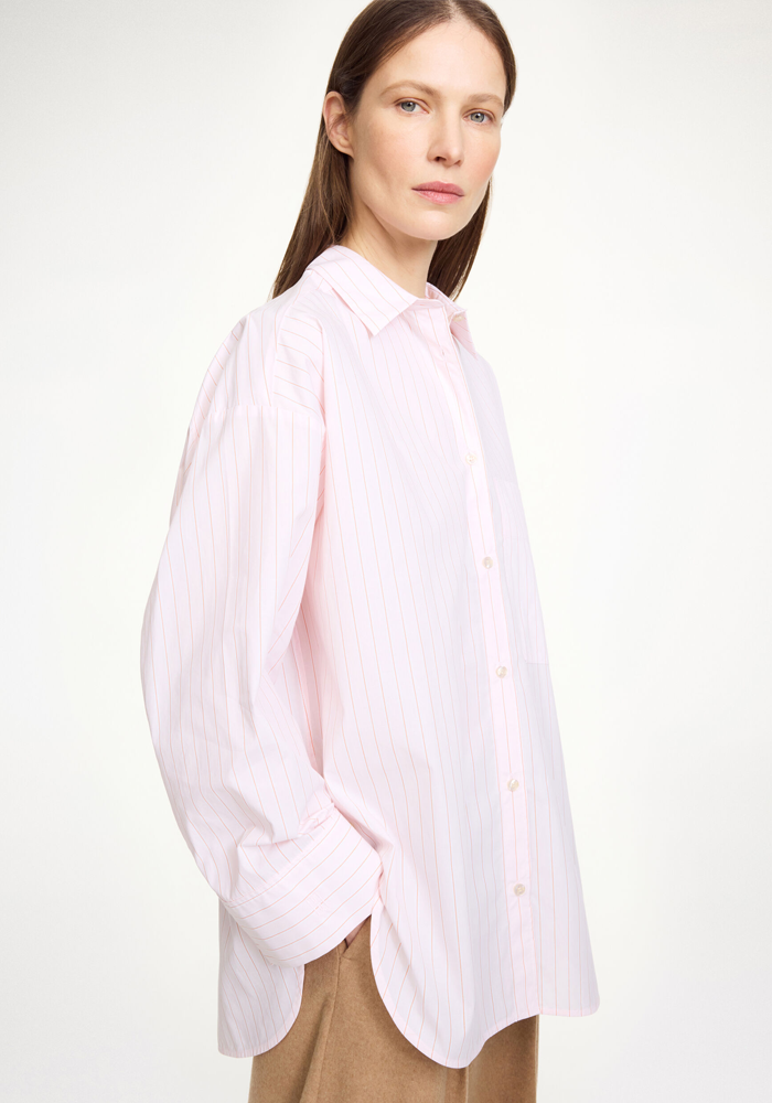 Chemise Derris Chalk Pink Stripe - By Malene Birger