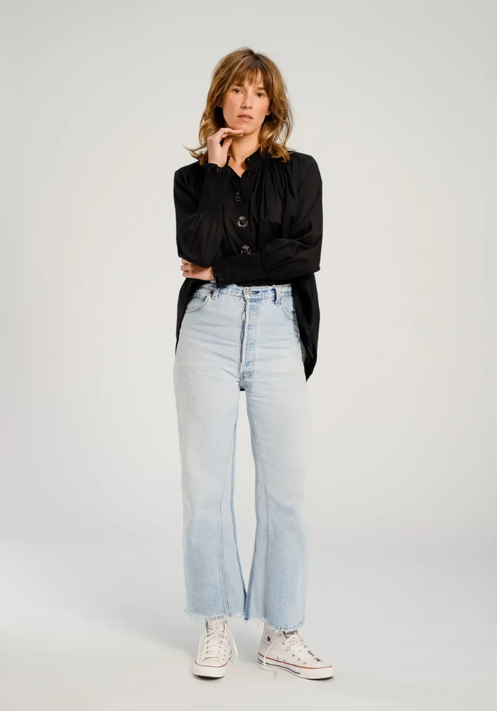 Chemisier Santiago Noir - V De Vinster