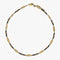 Chocker Prism Plaqué Or Et Coquillage Gris