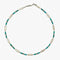 Chocker Prism Argent Et Turquoises