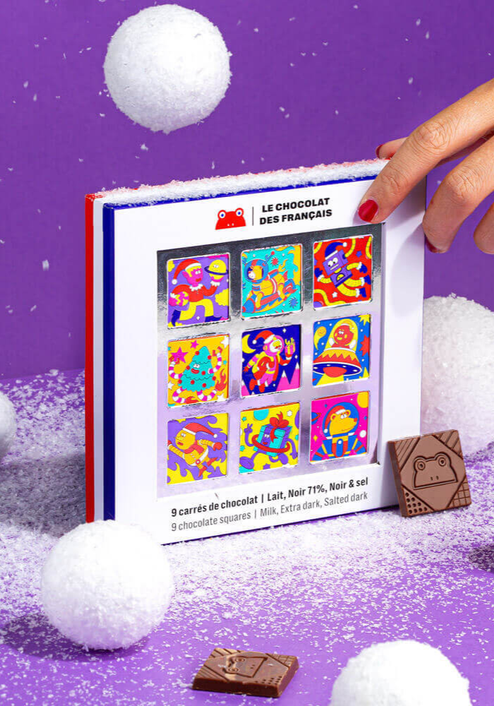 Coffret de Noël « Un Noël Galactique » - Le Chocolat Des Francais