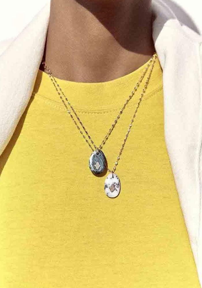 Collier Gaïa N°1 Labradorite - Pascale Monvoisin