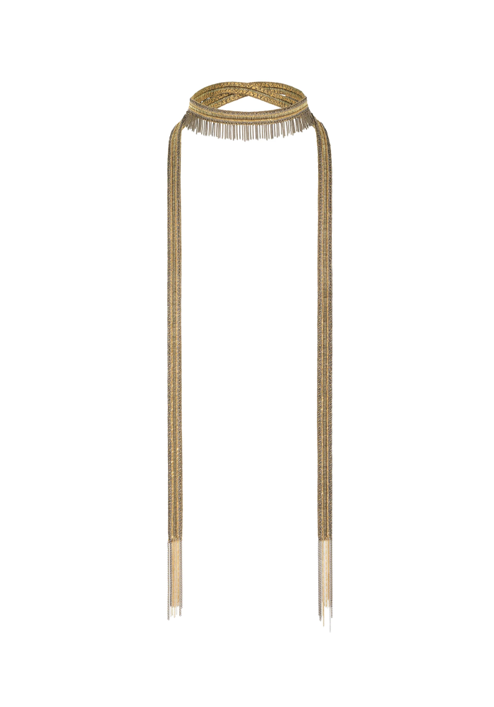 Collier Long 1L005 Antique Gold - Marie-Laure Chamorel